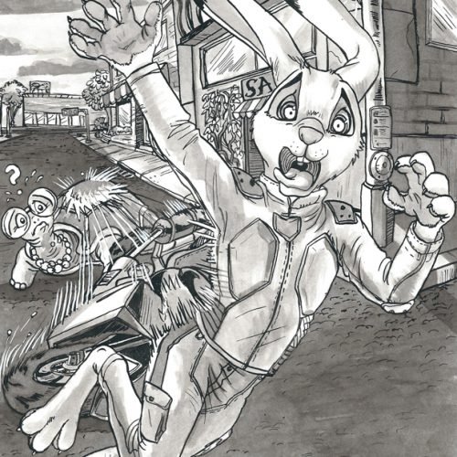 Inktober 2017 - Big Thud