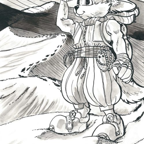 Inktober 2017 - Trail