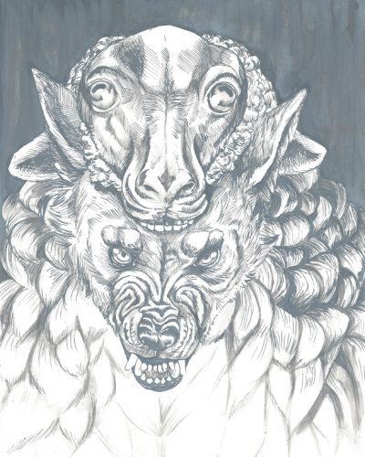 Inktober 2017 - Crooked Lies