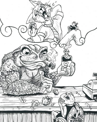 Inktober 2017 - Poison